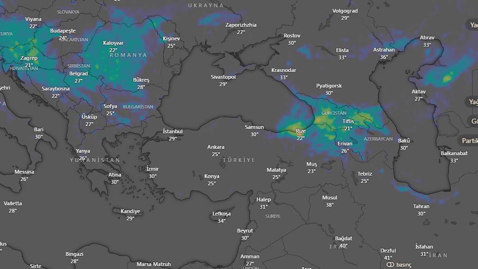 Meteoroloji gün verip 5 ili uyardı! Kuvvetli sağanak vuracak 1